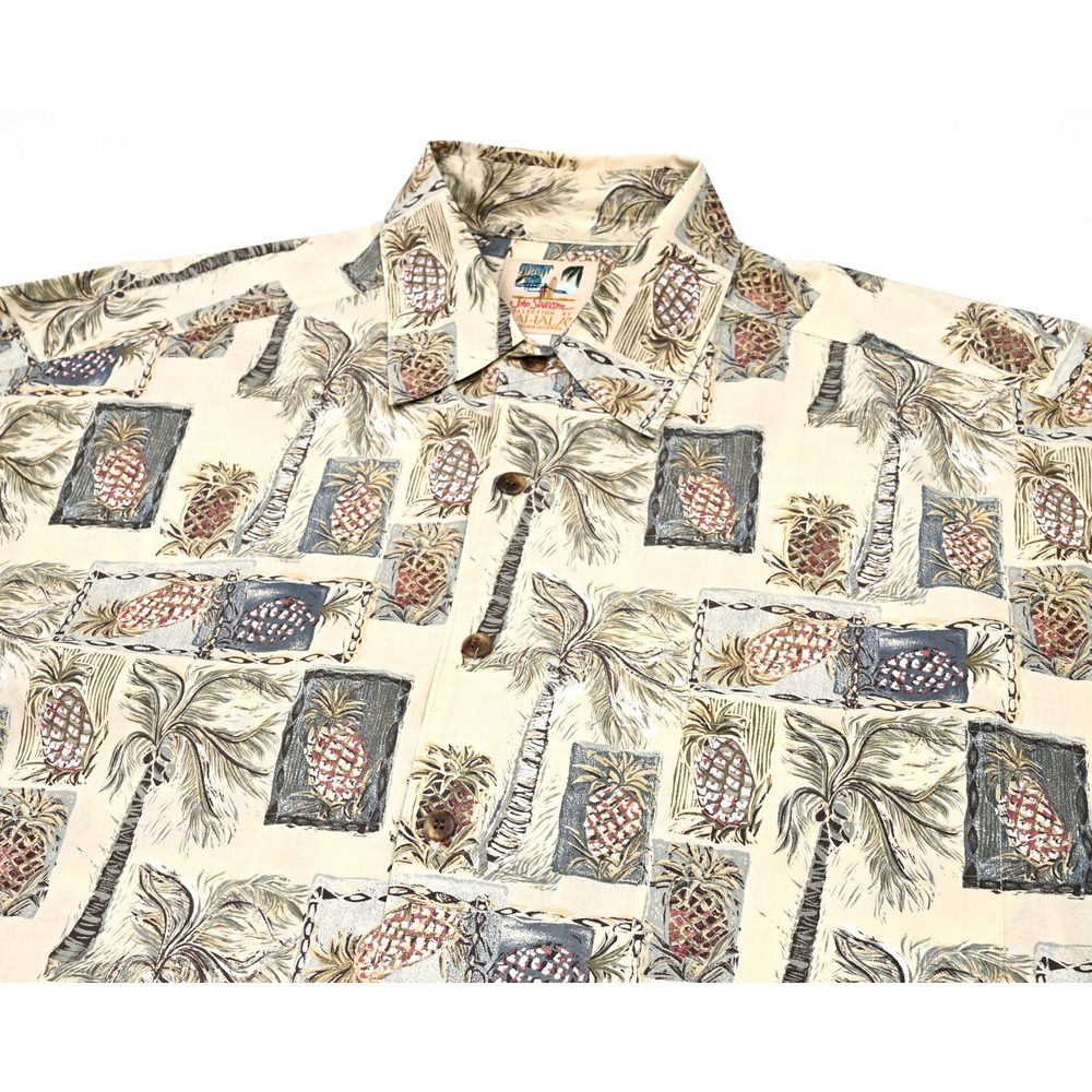 John Severson Collection Kahala Shirt‎ Mens M Aloha Hawaiian Retro USA Vintage